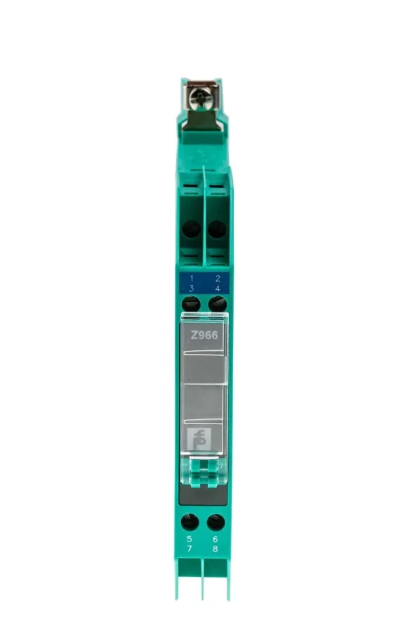 Pepperl and Fuchs Z-System zener barrier, front